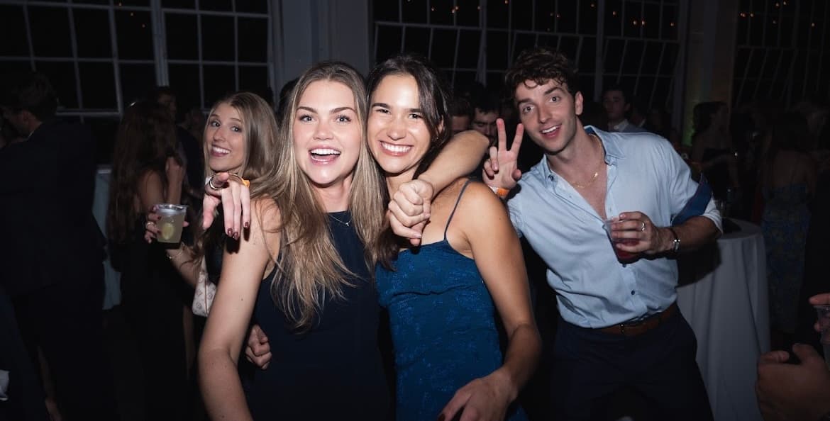 Guests on the dance floor at Harvest Moon 2025