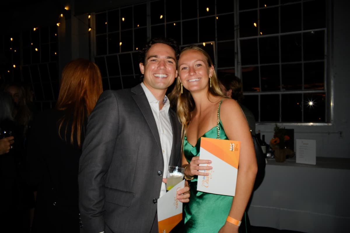 Friends together at the gala